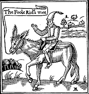 The Foole Rides Mee
