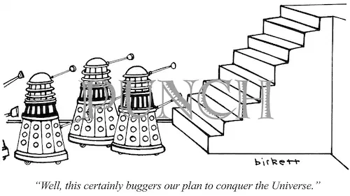 Punch cartoons by Peter Birkett