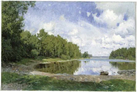 Lake View at Engelsberg, Västmanland. Foto: Cecilia Heisser / Nationalmuseum 2023