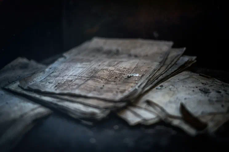 Charred documents