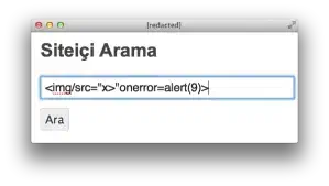 HTML injection payload with anti-regex