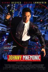 Johnny Mnemonic movie poster