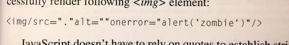 onerror alert zombie