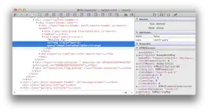 Twitter search html source