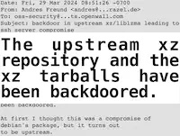 "a few odd symptoms"